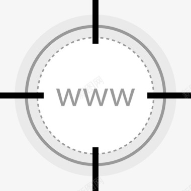 Www互联网搜索引擎优化营销3平面图标图标