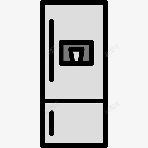 冰箱食品87线性颜色图标svg_新图网 https://ixintu.com 冰箱 线性颜色 食品87