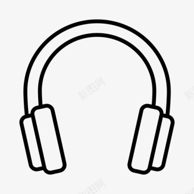 耳罩耳机消音耳机图标图标