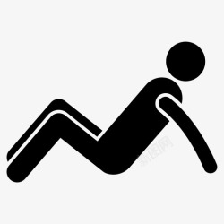 健身俱乐部标志骨盆勺运动健身俱乐部健康运动图标高清图片