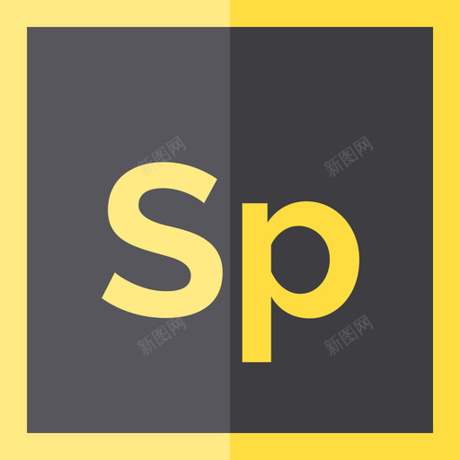 Sparkadobe徽标3扁平图标svg_新图网 https://ixintu.com Spark adobe徽标3 扁平