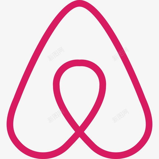 Airbnb徽标和品牌扁平图标svg_新图网 https://ixintu.com Airbnb 徽标和品牌 扁平