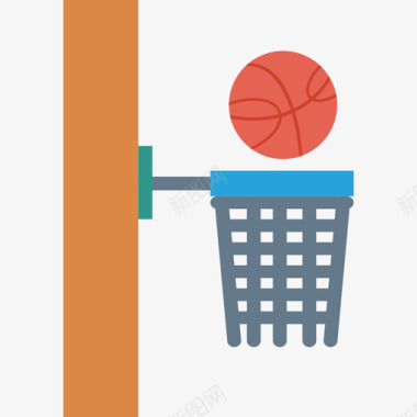 篮球运动健身平板图标图标