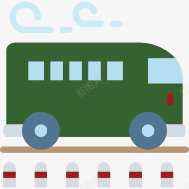 公共汽车旅行113平车图标图标