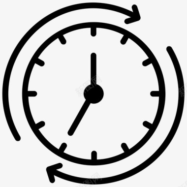 时间管理截止日期提醒图标图标