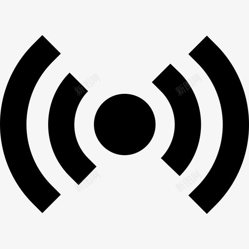Wifi杂项17实心图标svg_新图网 https://ixintu.com Wifi 实心 杂项17