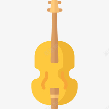 小提琴风景艺术11平调图标图标