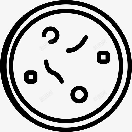 培养皿科学17线性图标svg_新图网 https://ixintu.com 培养皿 科学17 线性 细胞培养皿