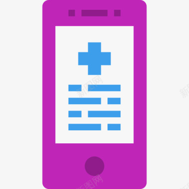 智能手机医院医疗保健2平板图标图标