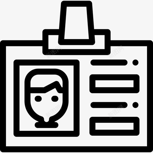 身份证私家侦探8直系图标svg_新图网 https://ixintu.com 直系 私家侦探8 身份证