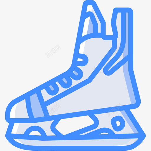 溜冰极限运动3蓝色图标svg_新图网 https://ixintu.com 极限运动3 溜冰 蓝色