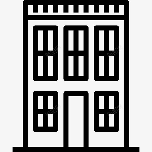 17号楼直线图标svg_新图网 https://ixintu.com 17号楼 直线