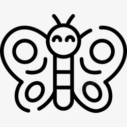 蝴蝶嘉年华蝴蝶嘉年华4直线型图标高清图片