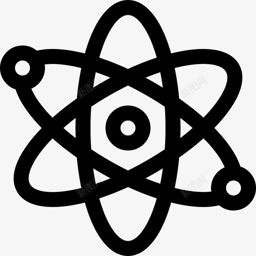 原子生态学101线性图标svg_新图网 https://ixintu.com 原子 生态学101 线性