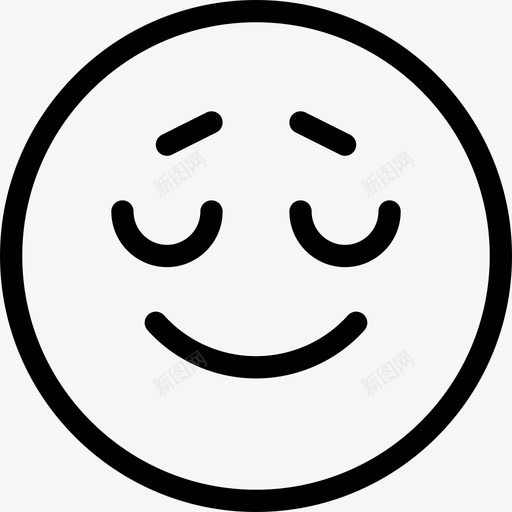 快乐情感直率图标svg_新图网 https://ixintu.com 快乐 情感 直率