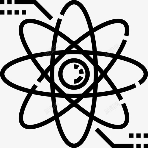 Atom学习31线性图标svg_新图网 https://ixintu.com Atom 学习31 线性