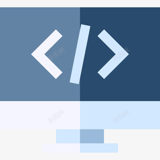 编程网络维护平面图标svg_新图网 https://ixintu.com 平面 编程 网络维护