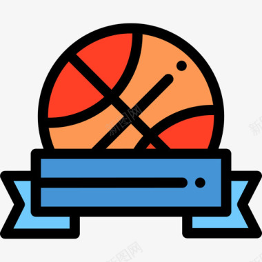 篮球篮球队线颜色图标图标