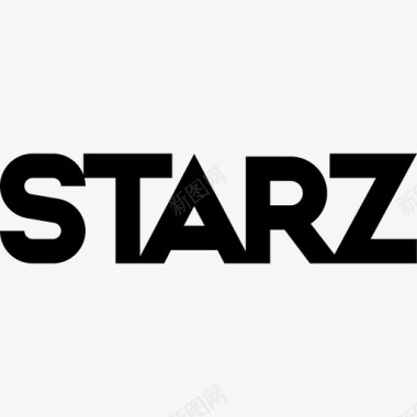 Starz电影和电视标识2线性图标图标