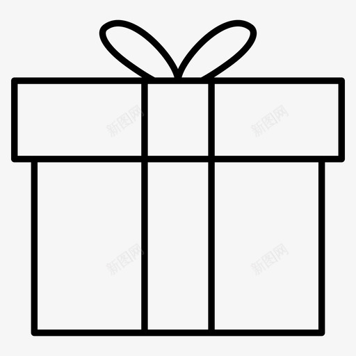 礼物盒子礼品盒图标svg_新图网 https://ixintu.com 惊喜 盒子 礼品盒 礼物