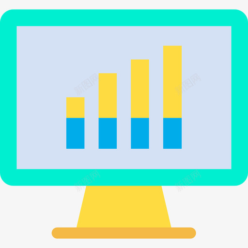 条形图分析2平面图图标svg_新图网 https://ixintu.com 分析2 平面图 条形图