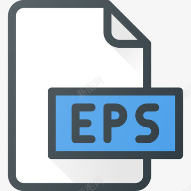 Eps文件4线颜色图标图标