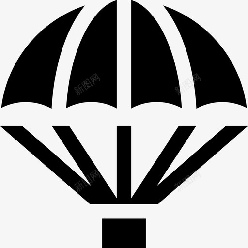降落伞航空14装满图标svg_新图网 https://ixintu.com 航空14 装满 降落伞