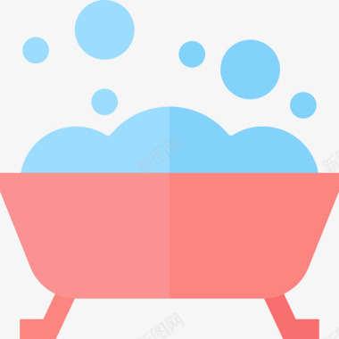 浴缸婴儿33平底图标图标