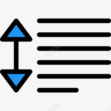 行距对齐方式和段落2线颜色图标图标