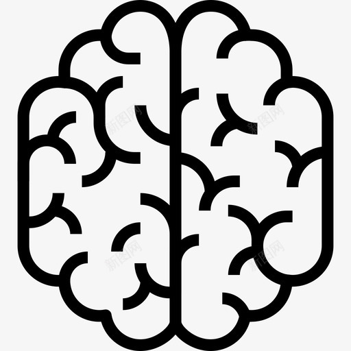 大脑教育55岁直系图标svg_新图网 https://ixintu.com 大脑 教育55岁 直系