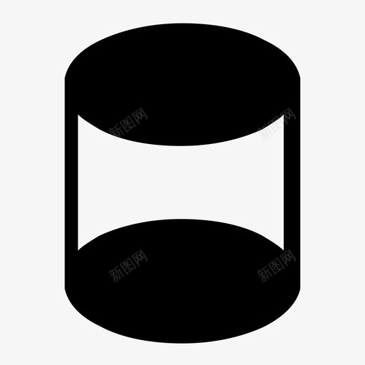 圆柱体1svg_新图网 https://ixintu.com 圆柱体1