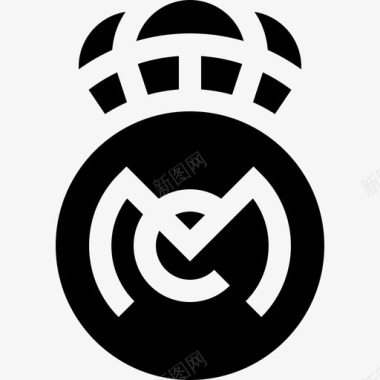 皇家马德里足球盾牌2满了图标图标