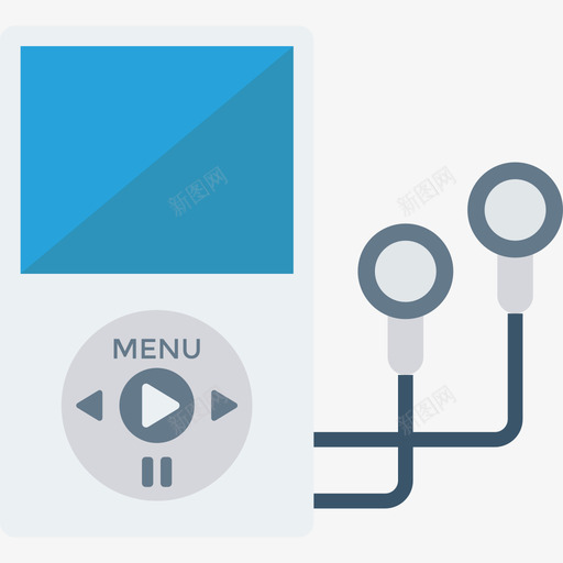 Ipod音乐音频和视频平板图标svg_新图网 https://ixintu.com Ipod 平板 音乐音频和视频