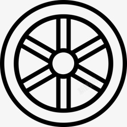 texasWheeltexas4线性图标高清图片