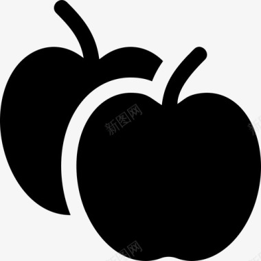 苹果种植12填充图标图标