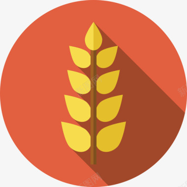小麦感恩节16平仓图标图标