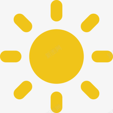 太阳游戏开发3平坦图标图标