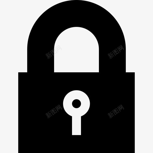 挂锁webessentials9填充图标svg_新图网 https://ixintu.com webessentials9 填充 挂锁