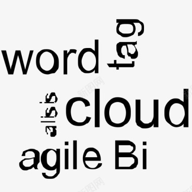 chart-word-cloud图标