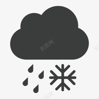 ic_weather_6_sleet图标