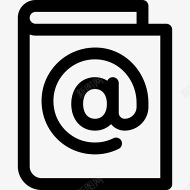 书籍电子邮件3直邮图标图标