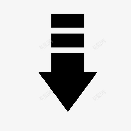 arrow_down_3svg_新图网 https://ixintu.com arrow_down_3