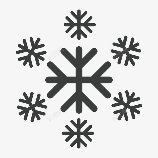 ic_weather_17_snowstsvg_新图网 https://ixintu.com ic_weather_17_snowst