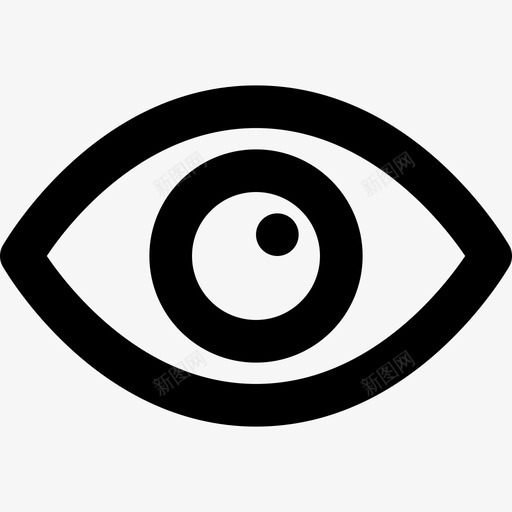 眼睛验光6线性图标svg_新图网 https://ixintu.com 眼睛 线性 验光6