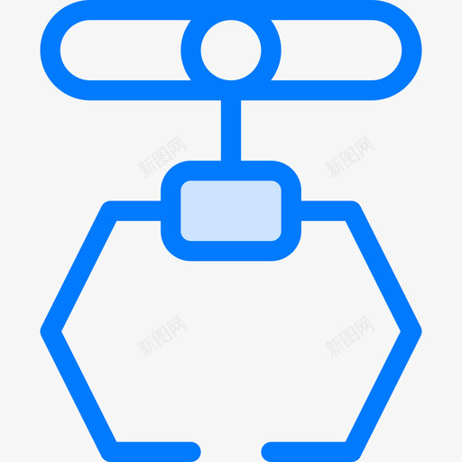 机器工业36蓝色图标svg_新图网 https://ixintu.com 工业36 机器 蓝色