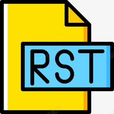 Rst开发25黄色图标图标