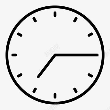 时间715时钟手表图标图标