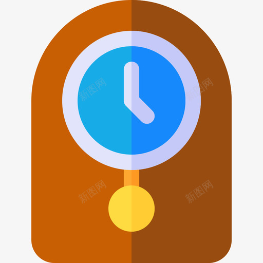 时钟时间管理15扁平图标svg_新图网 https://ixintu.com 扁平 时钟 时间管理15