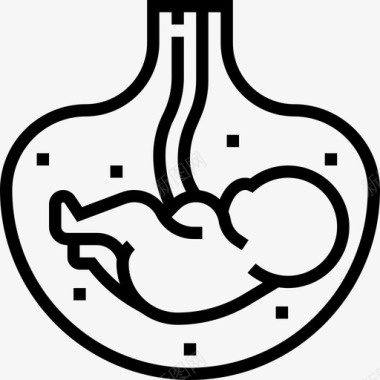 胎儿医学104直系图标图标