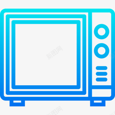 微波设备8梯度图标图标